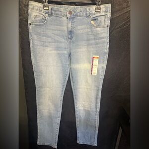 Wonder Nation Girls Light Blue Skinny Jeans